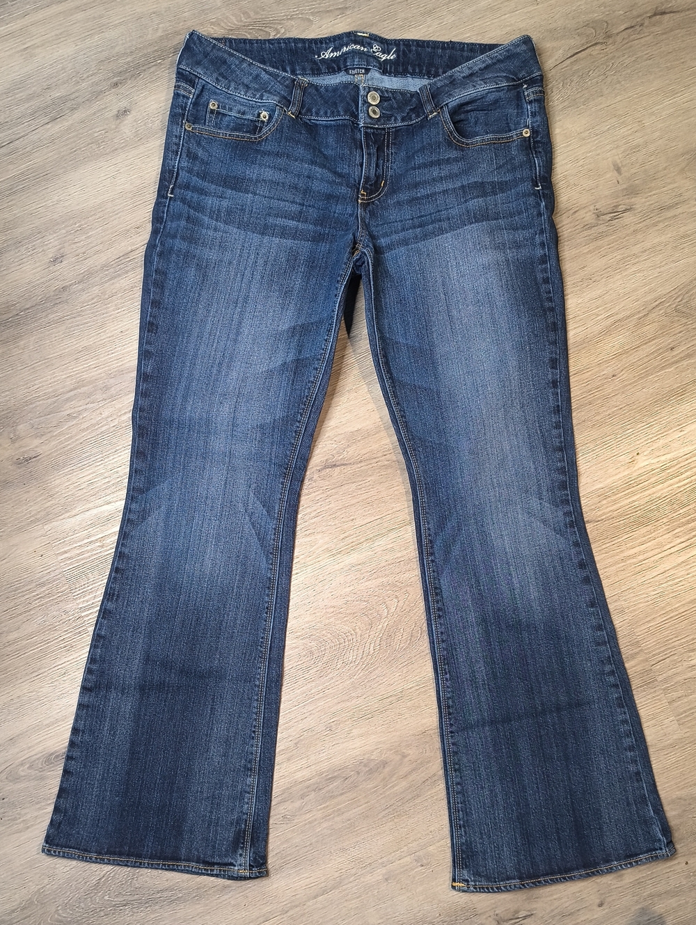 S1145 Artist Boot Flare Stretch w/31" Inseam👖American Eagle Women's Size 14